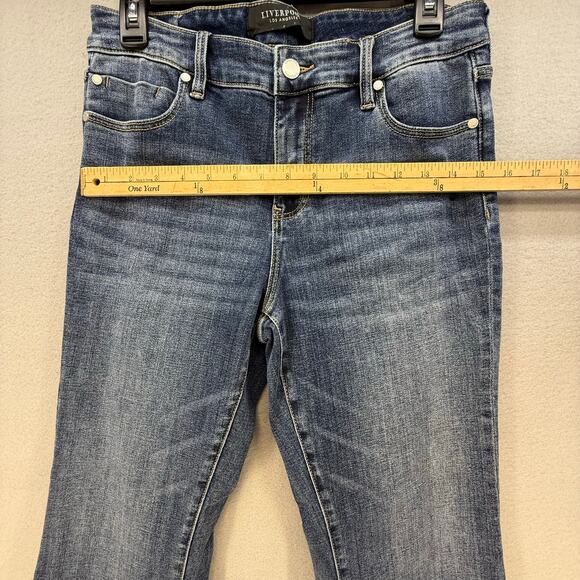 Liverpool Los Angeles Jeans Women's 8/29 Boot Cut Preppy Normcore Classic - Picture 9 of 12